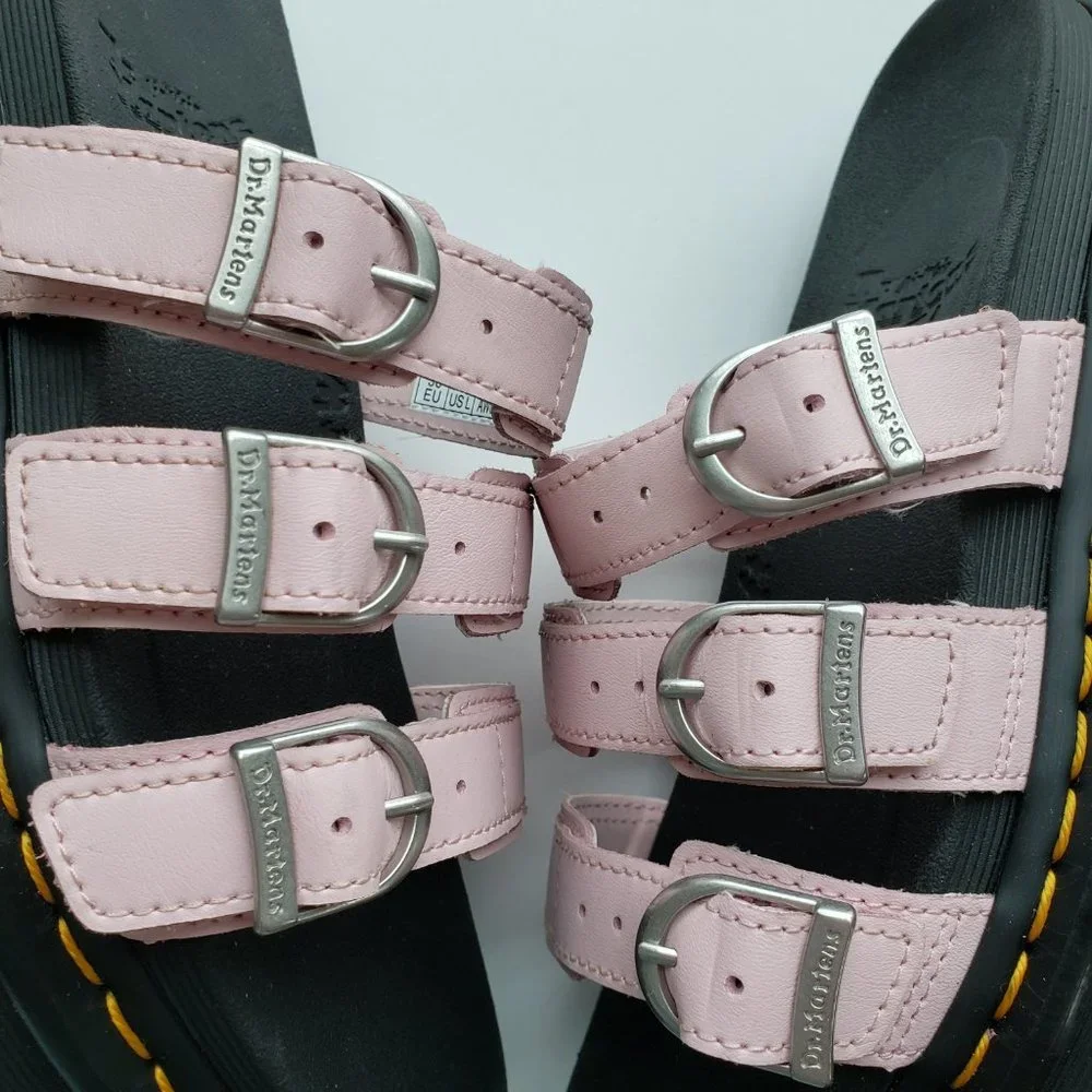 NWOT Dr Martens Pink Platform Sandel. - Picture 5 of 13